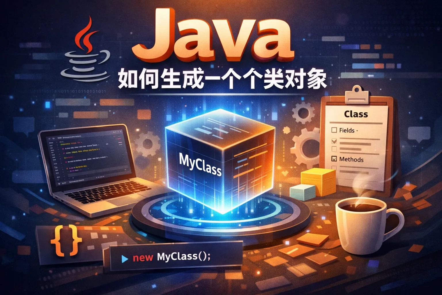 java如何生成一个类对象