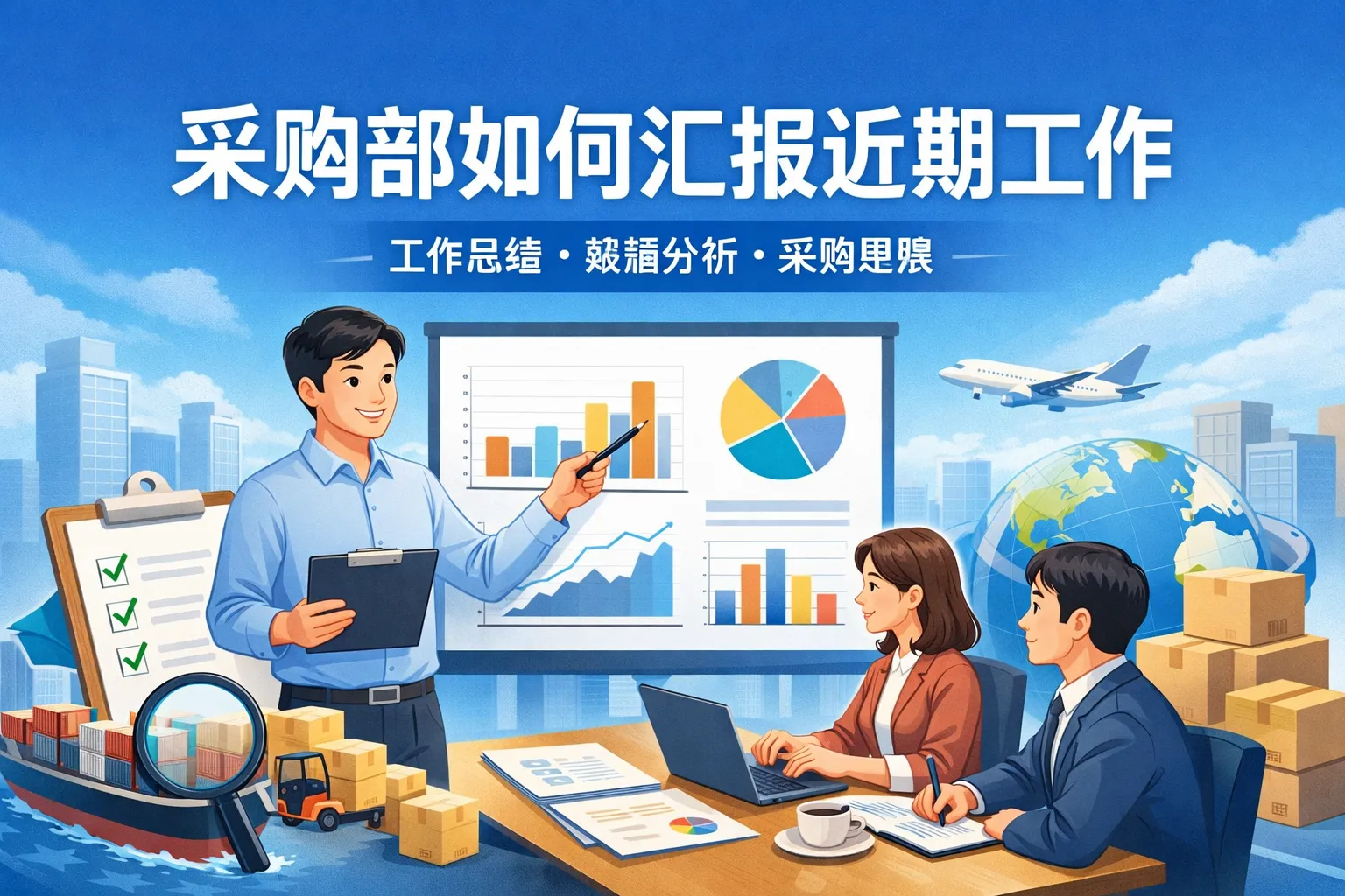 采购部如何汇报近期工作