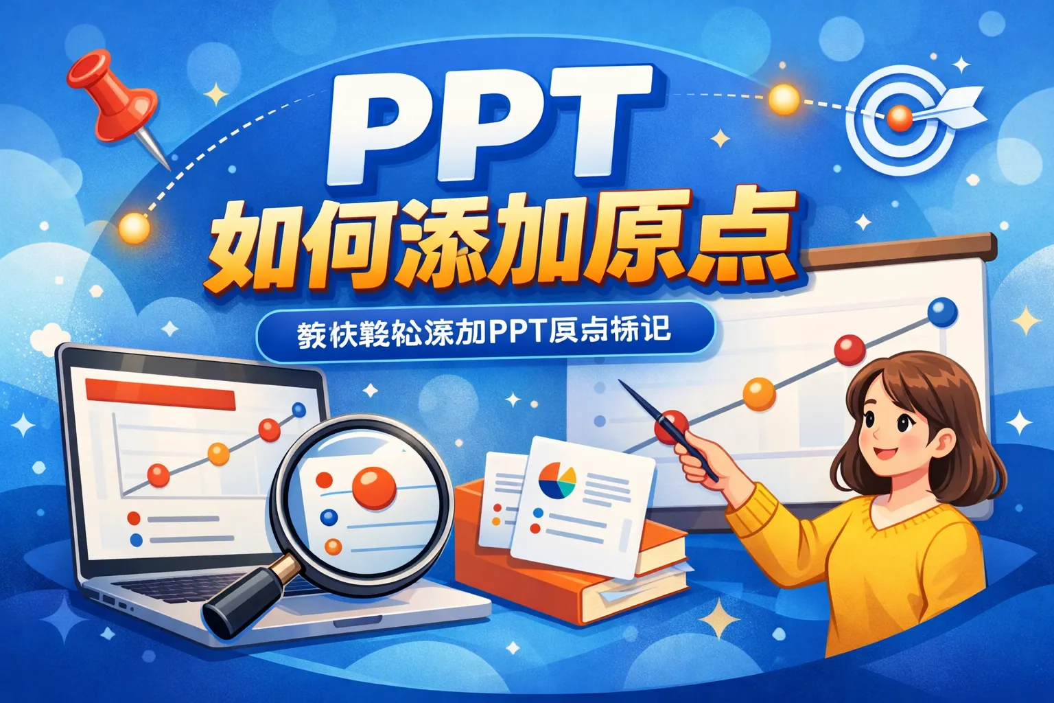 ppt如何添加原点