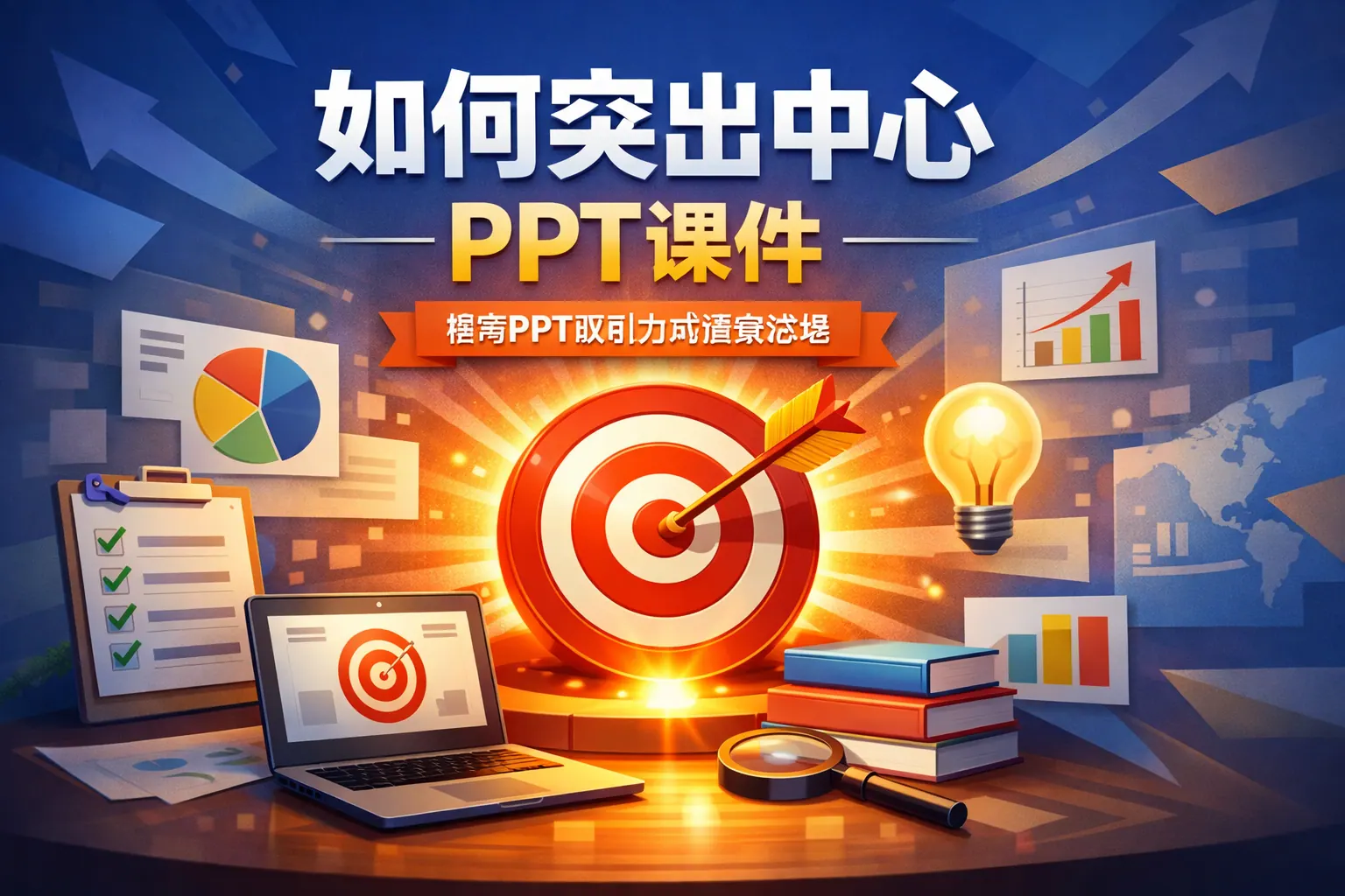 如何突出中心ppt课件