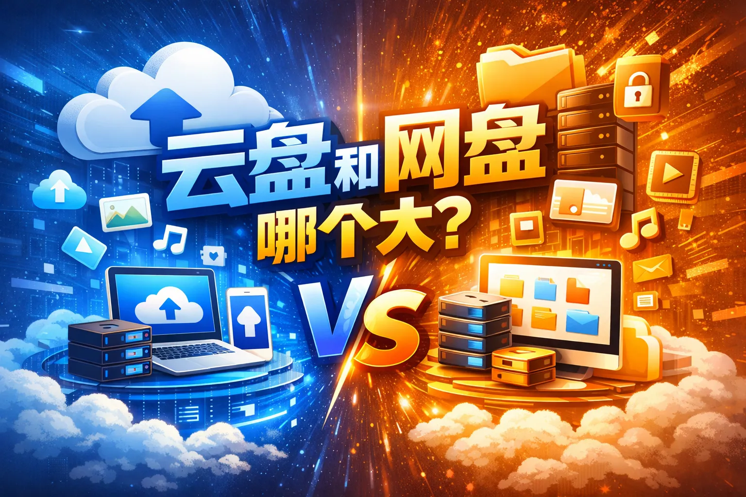 云盘和网盘哪个大