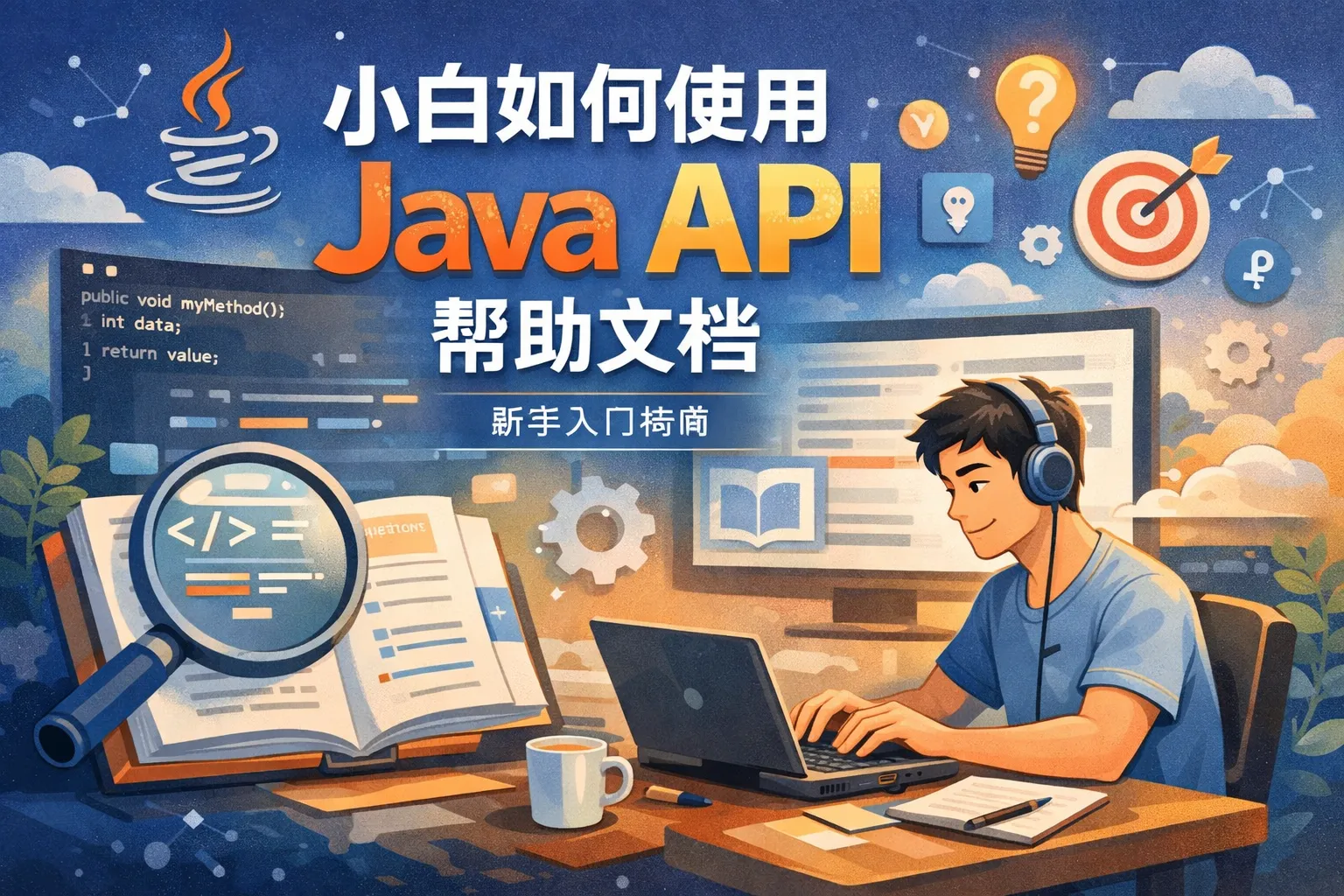 小白如何使用Java API帮助文档