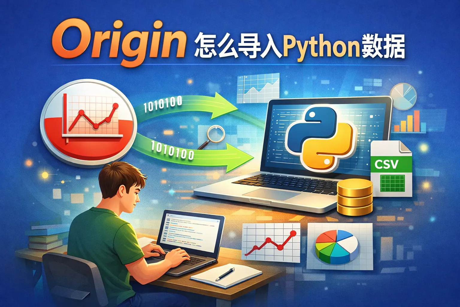 origin怎么导入python数据
