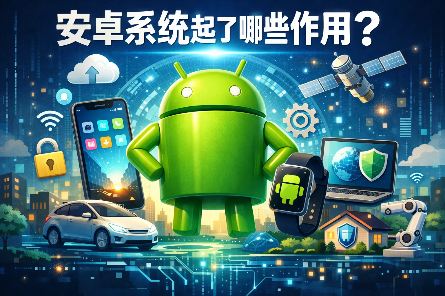 安卓系统起了哪些作用