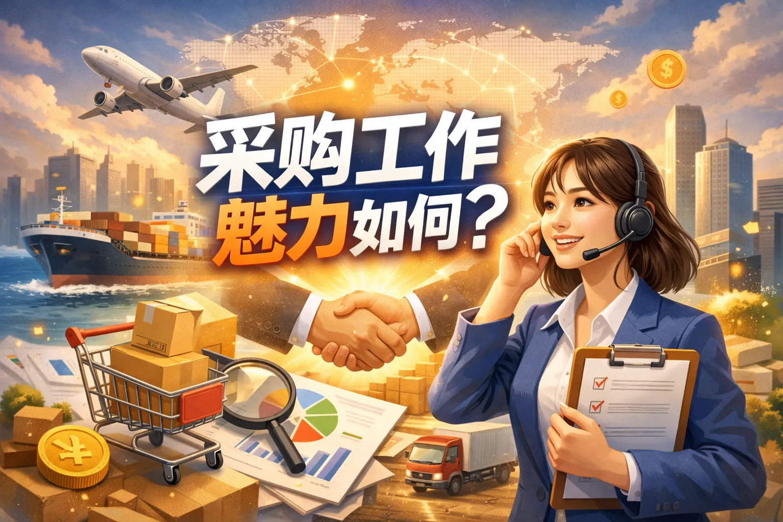 采购工作魅力如何