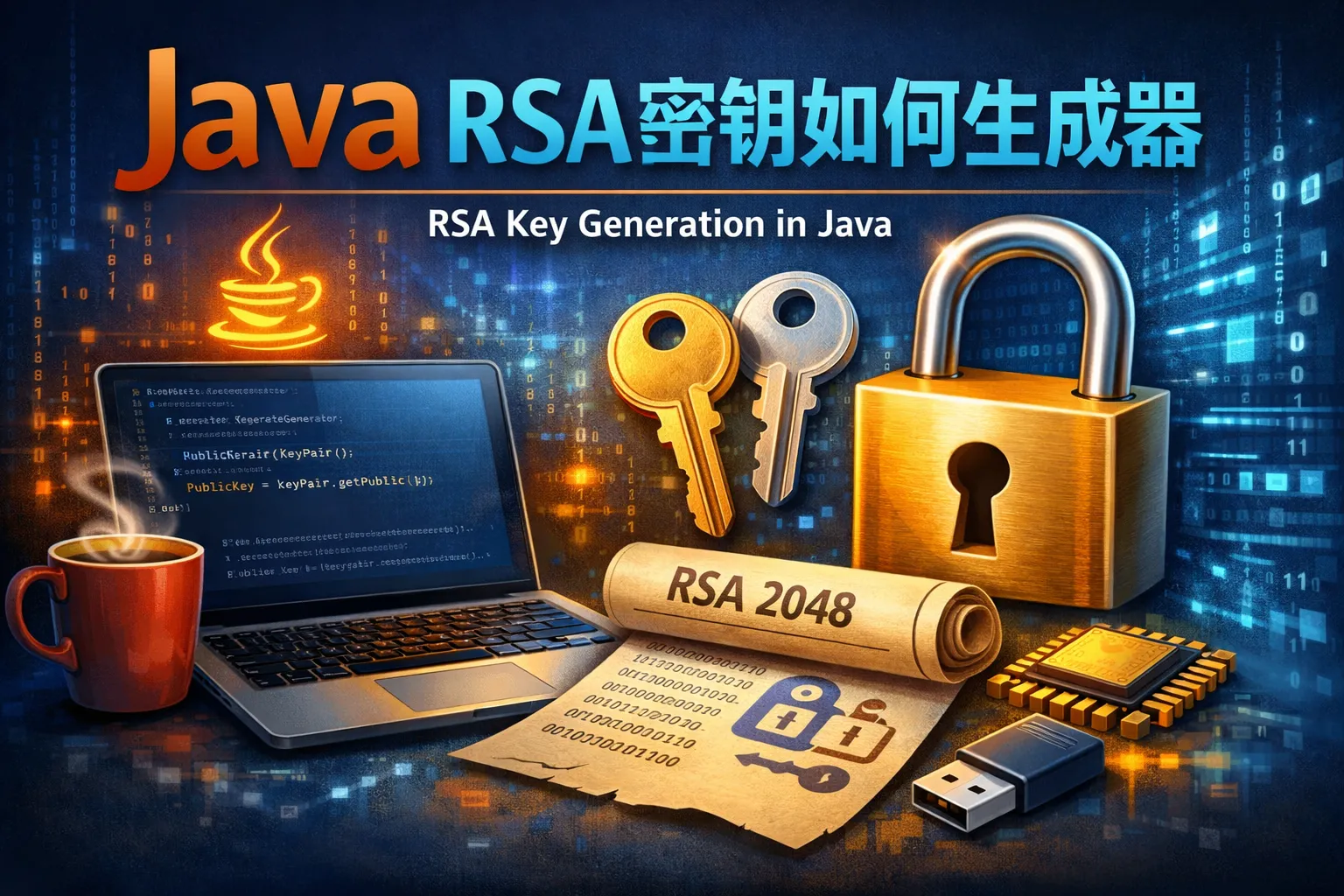 java rsa密钥如何生成器