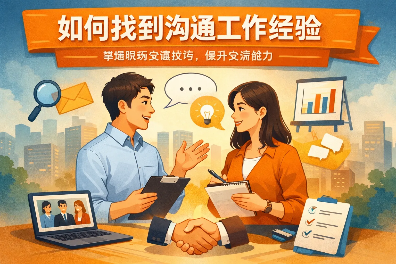 如何找到沟通工作经验