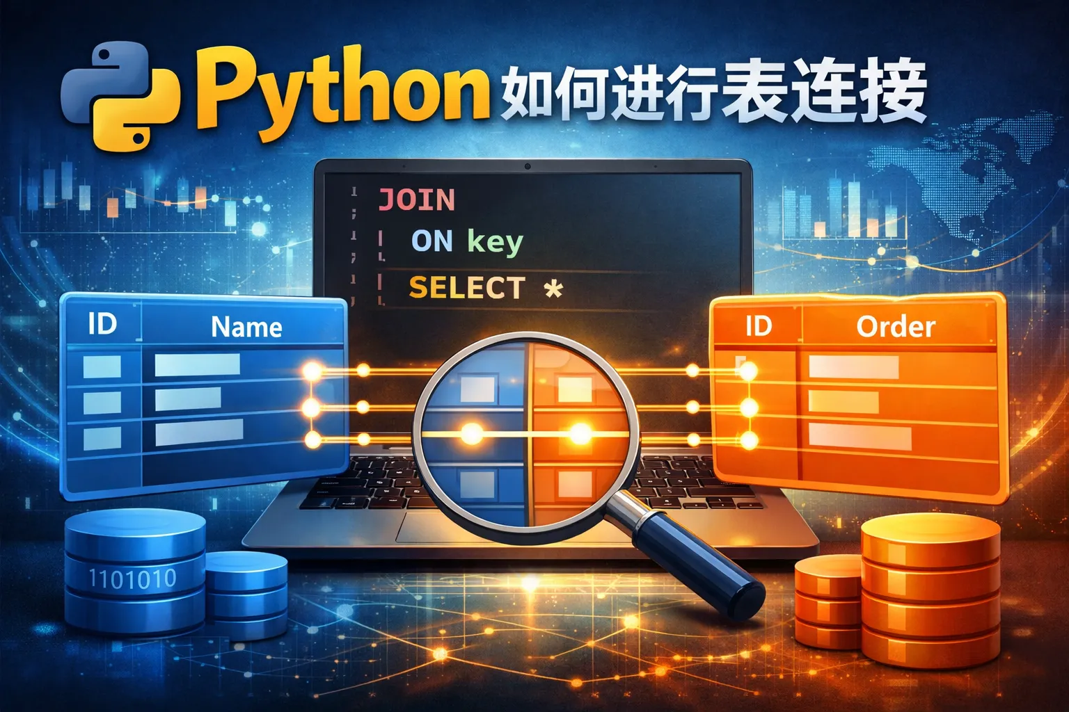 python如何进行表连接