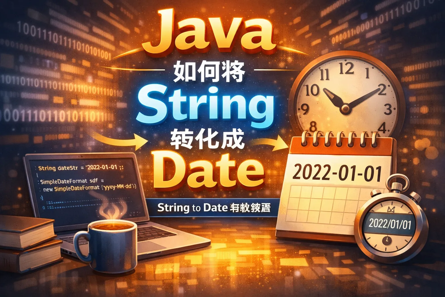 java如何将string转化成date