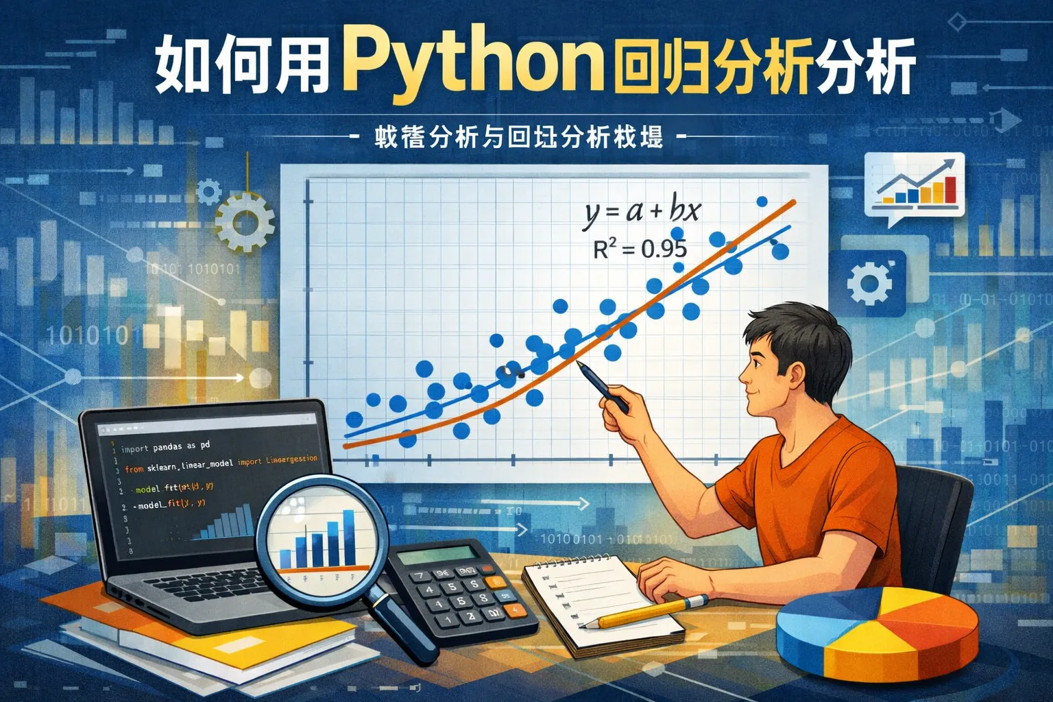如何用python回归分析数据分析