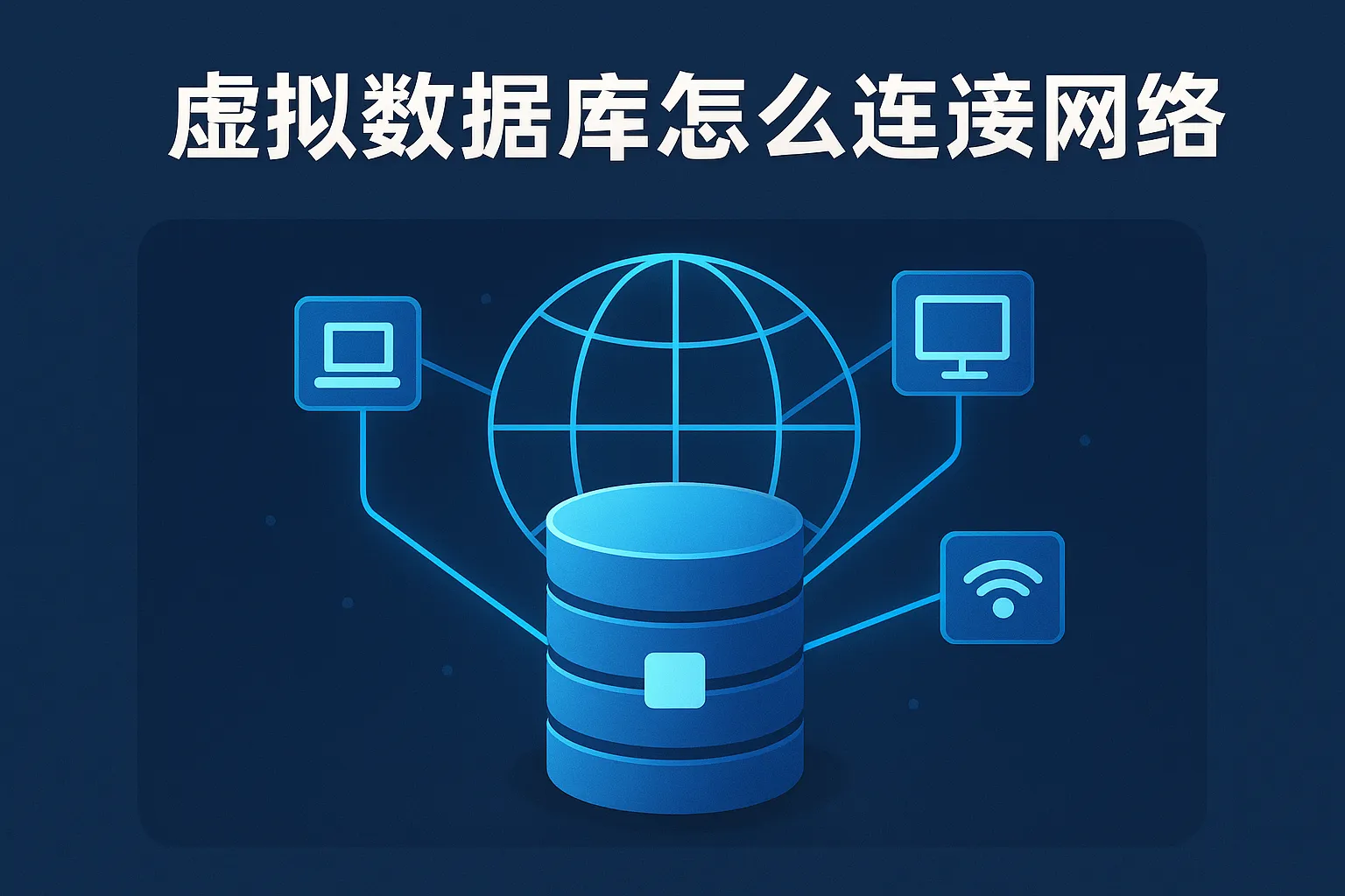 虚拟数据库怎么连接网络