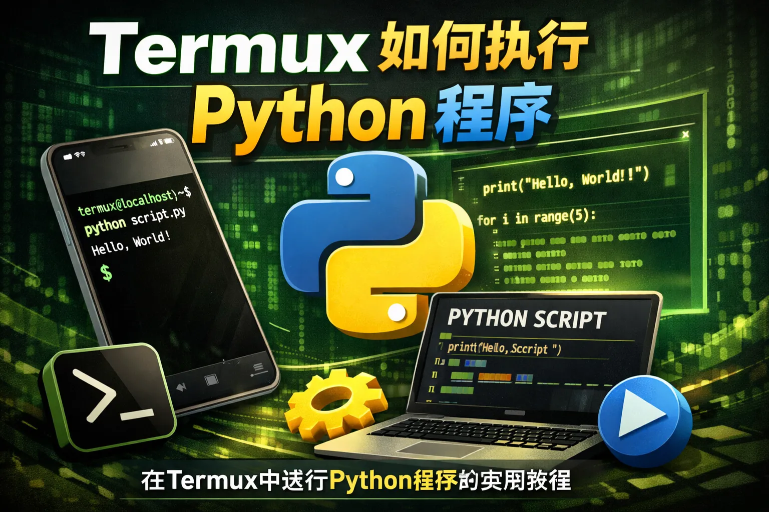 termux如何执行python程序