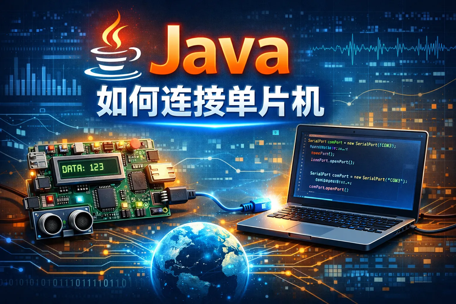 java如何连接单片机