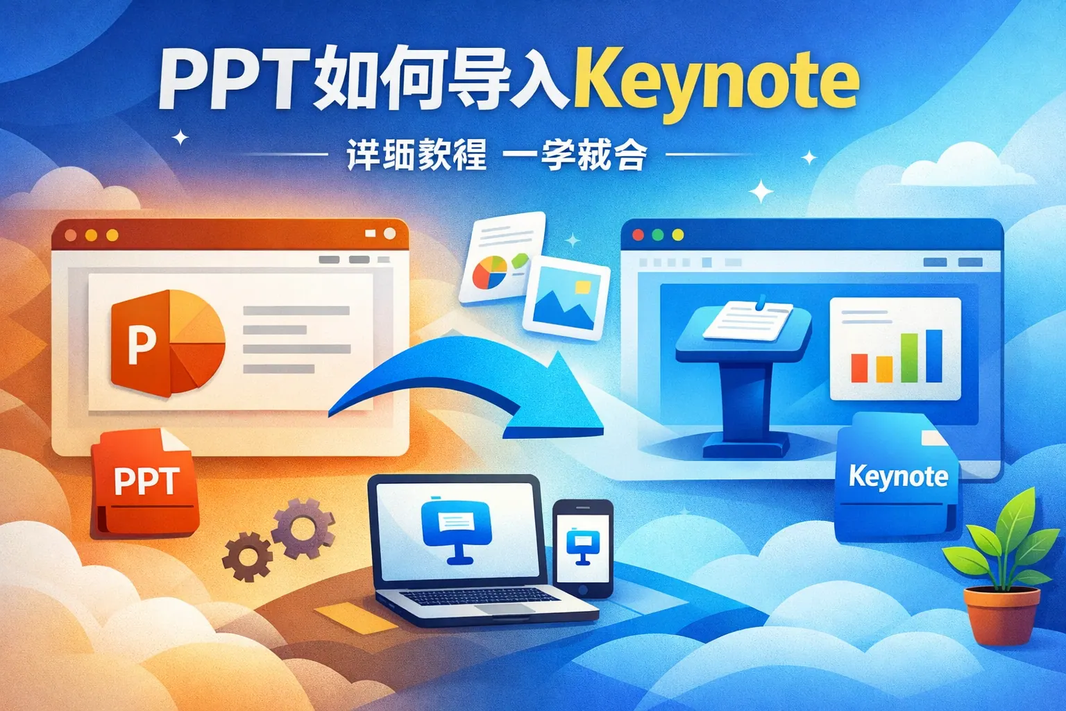 ppt如何导入keynote