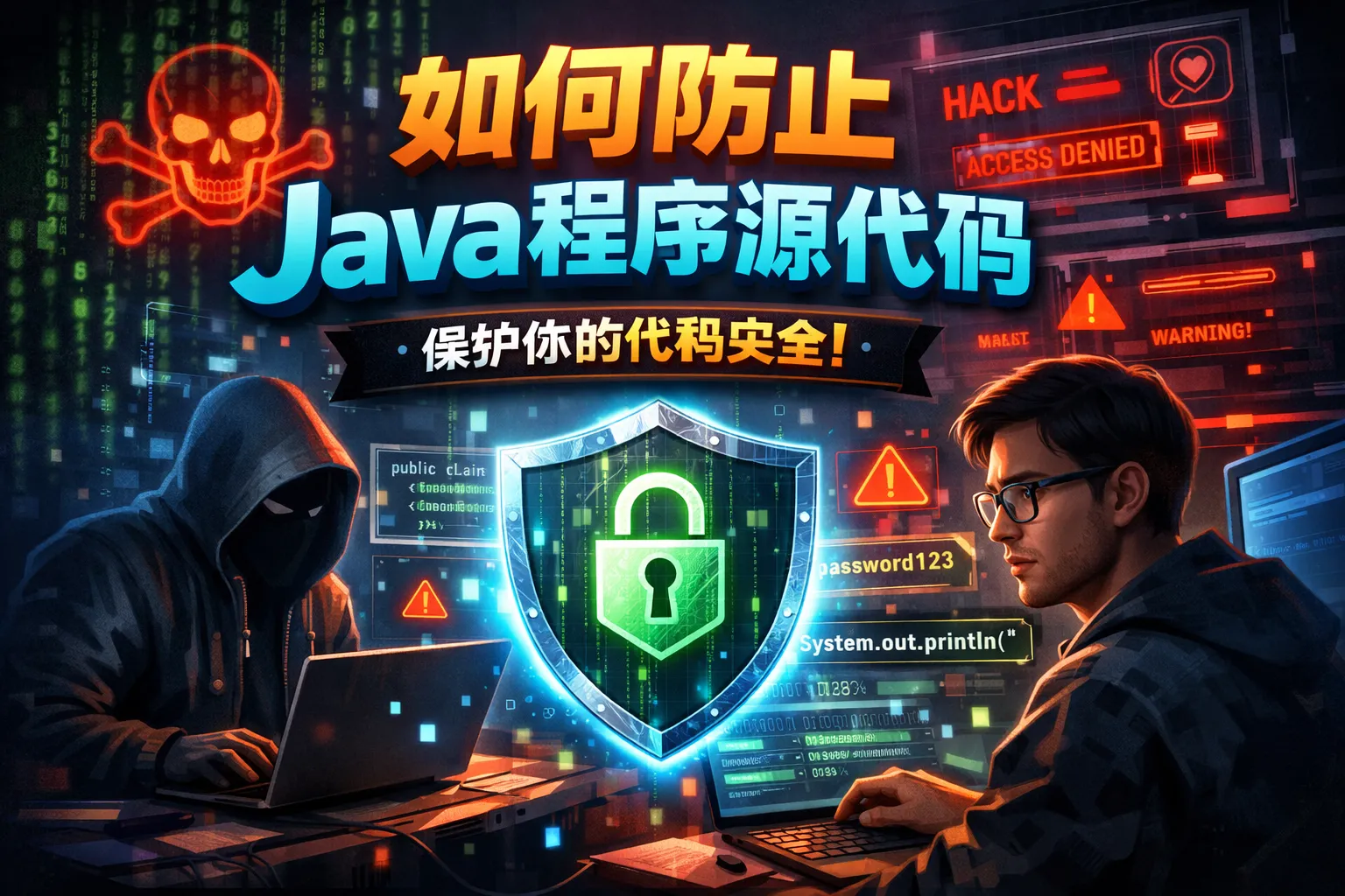 如何防止java程序源代码