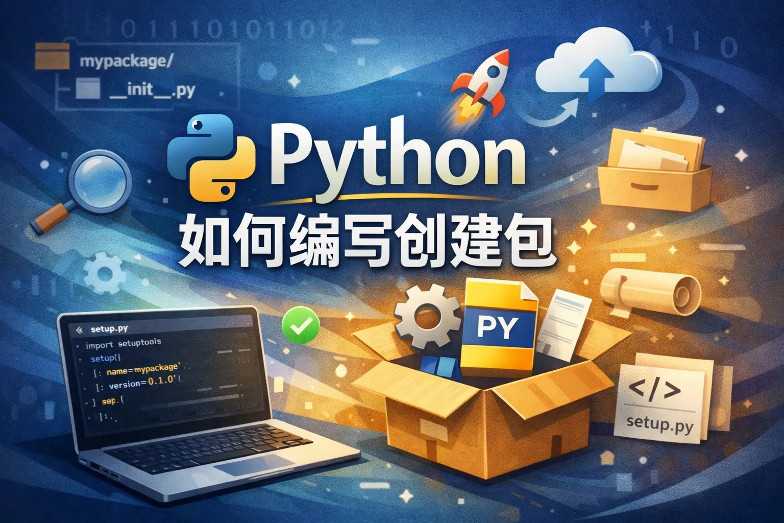 python如何编写创建包