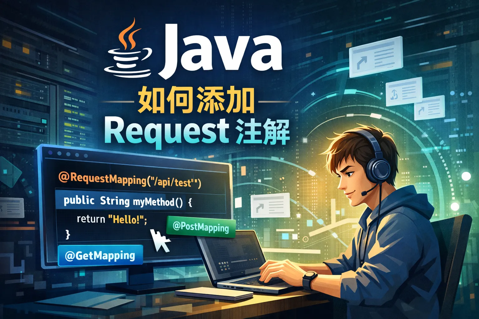 java如何添加request注解
