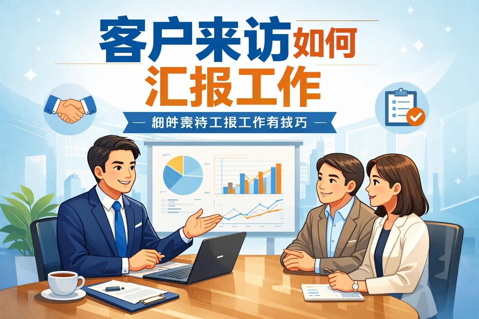 客户来访如何汇报工作