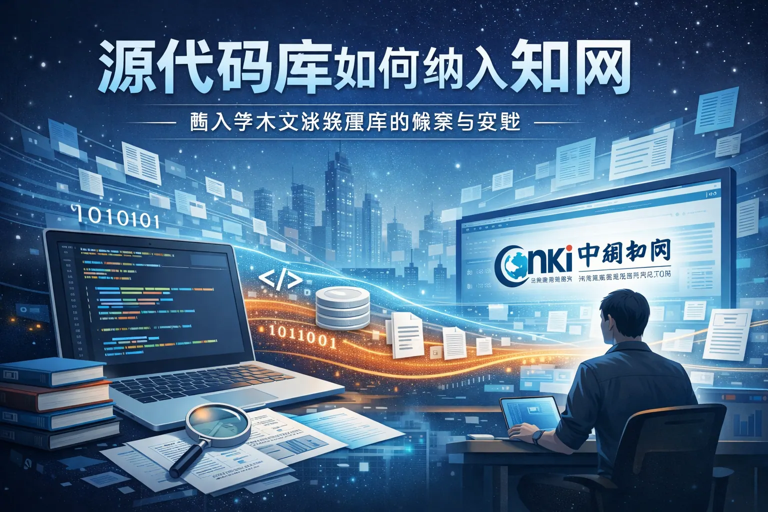 源代码库如何纳入知网