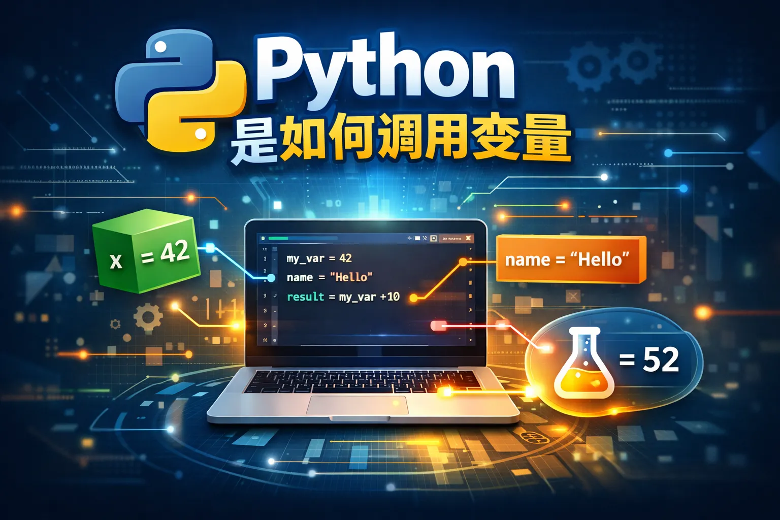 python是如何调用变量