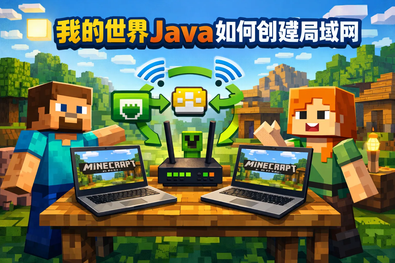 我的世界java如何创建局域网