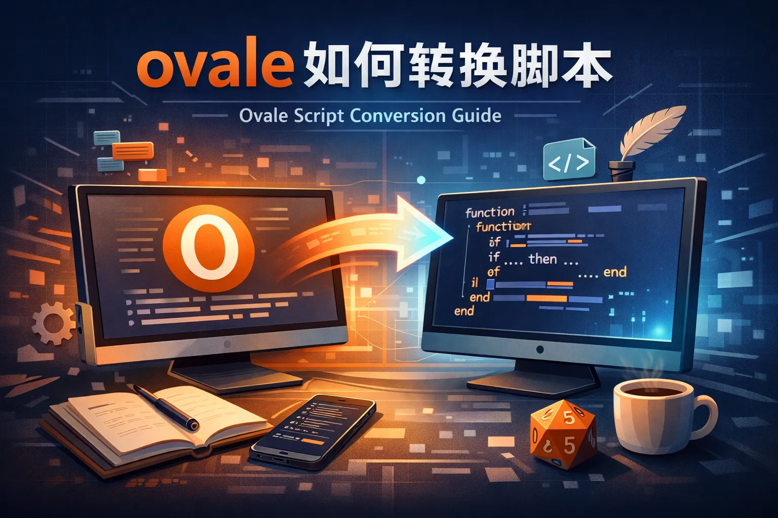ovale如何转换脚本