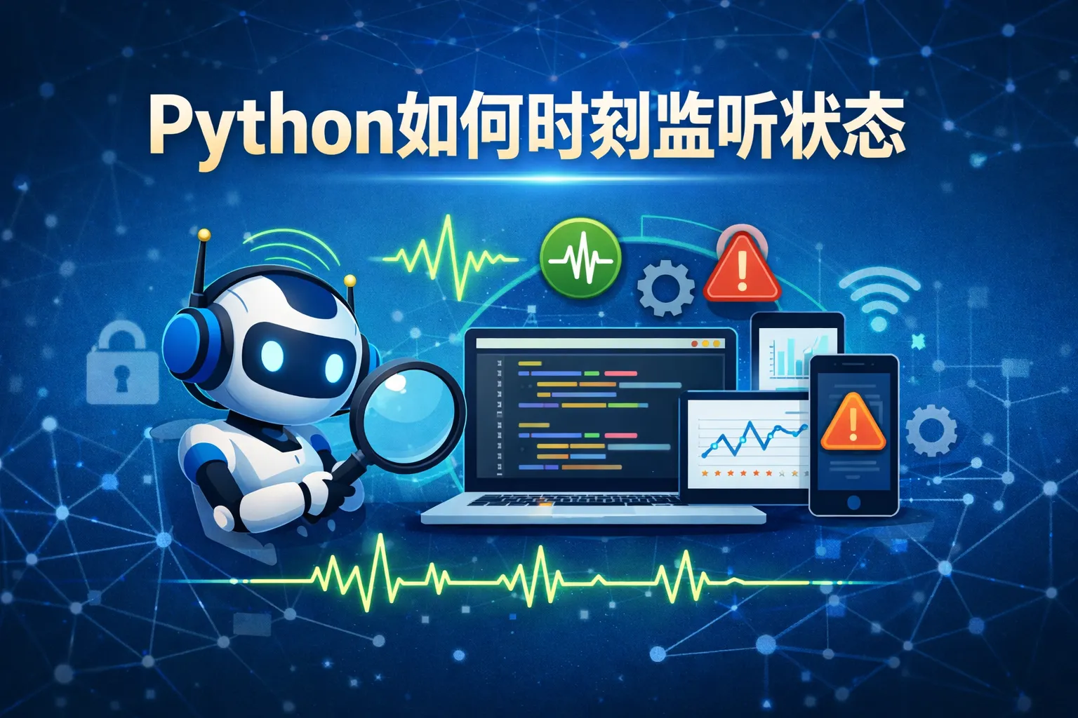 python如何时刻监听状态