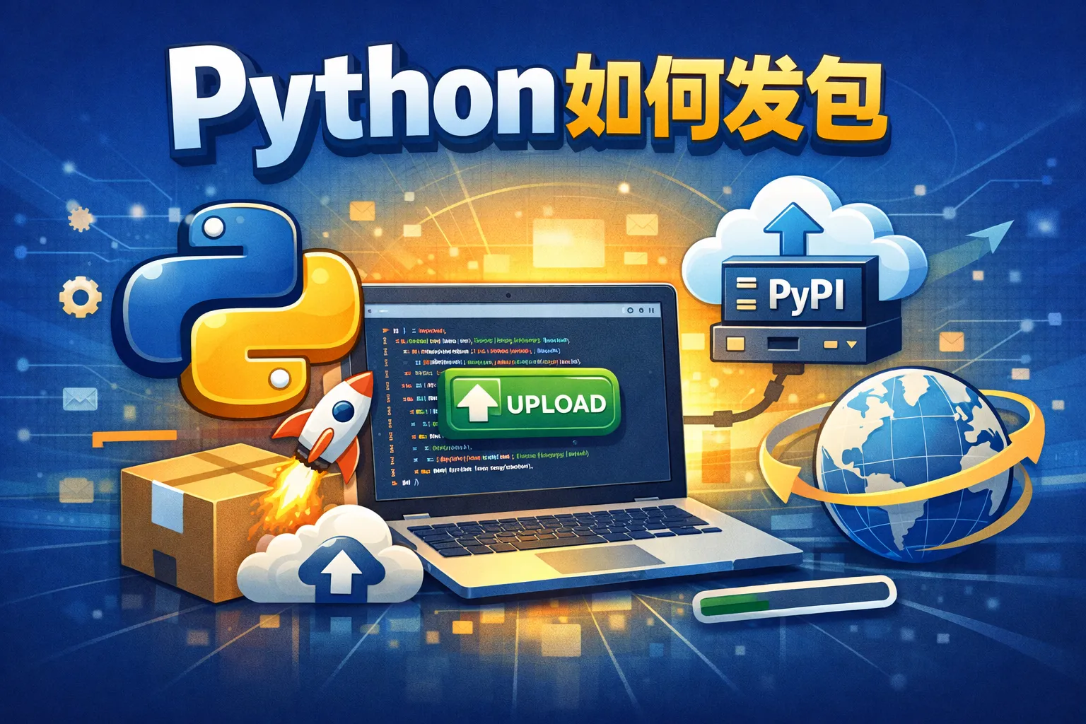python如何发包