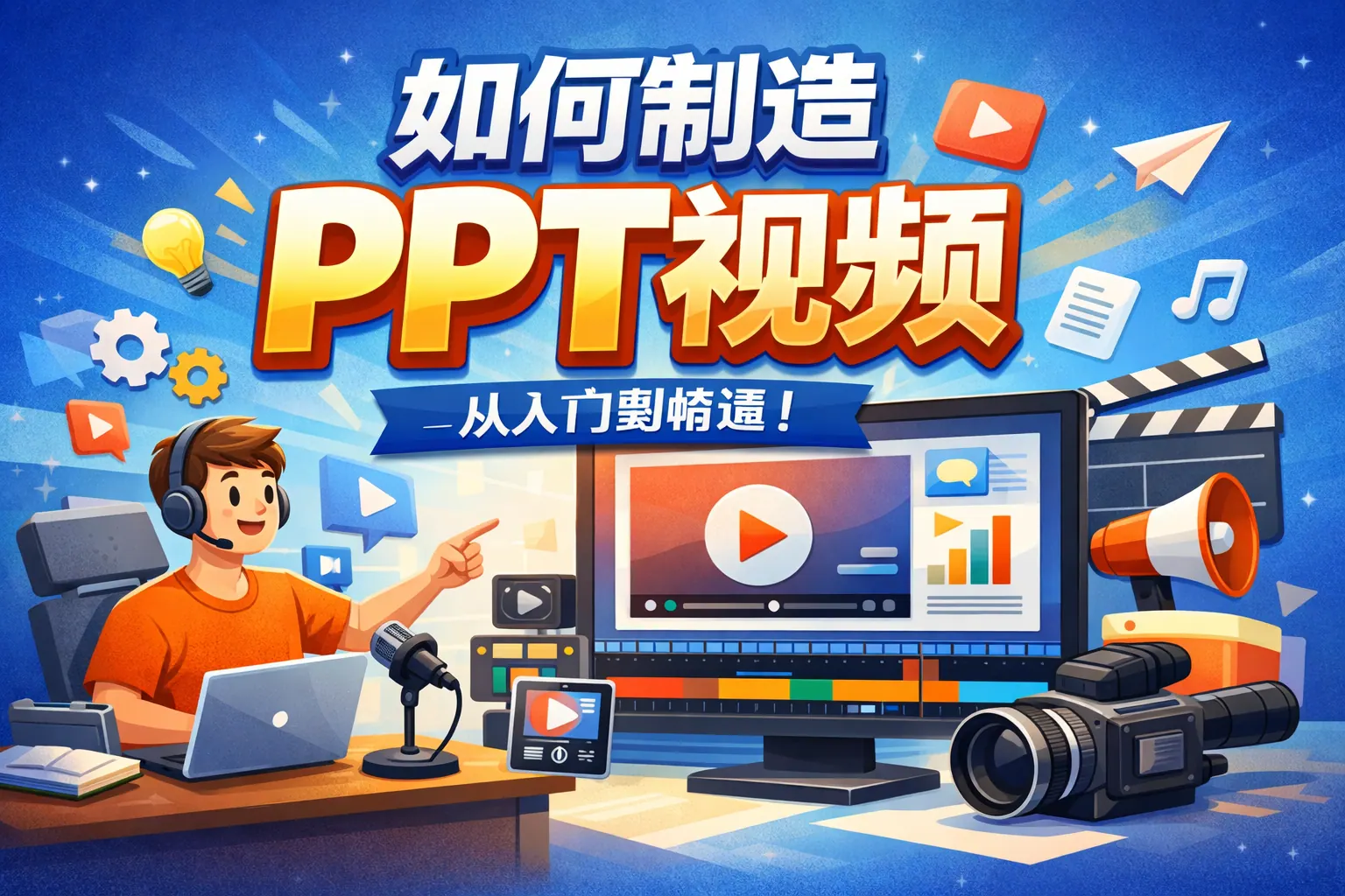 如何制造ppt视频