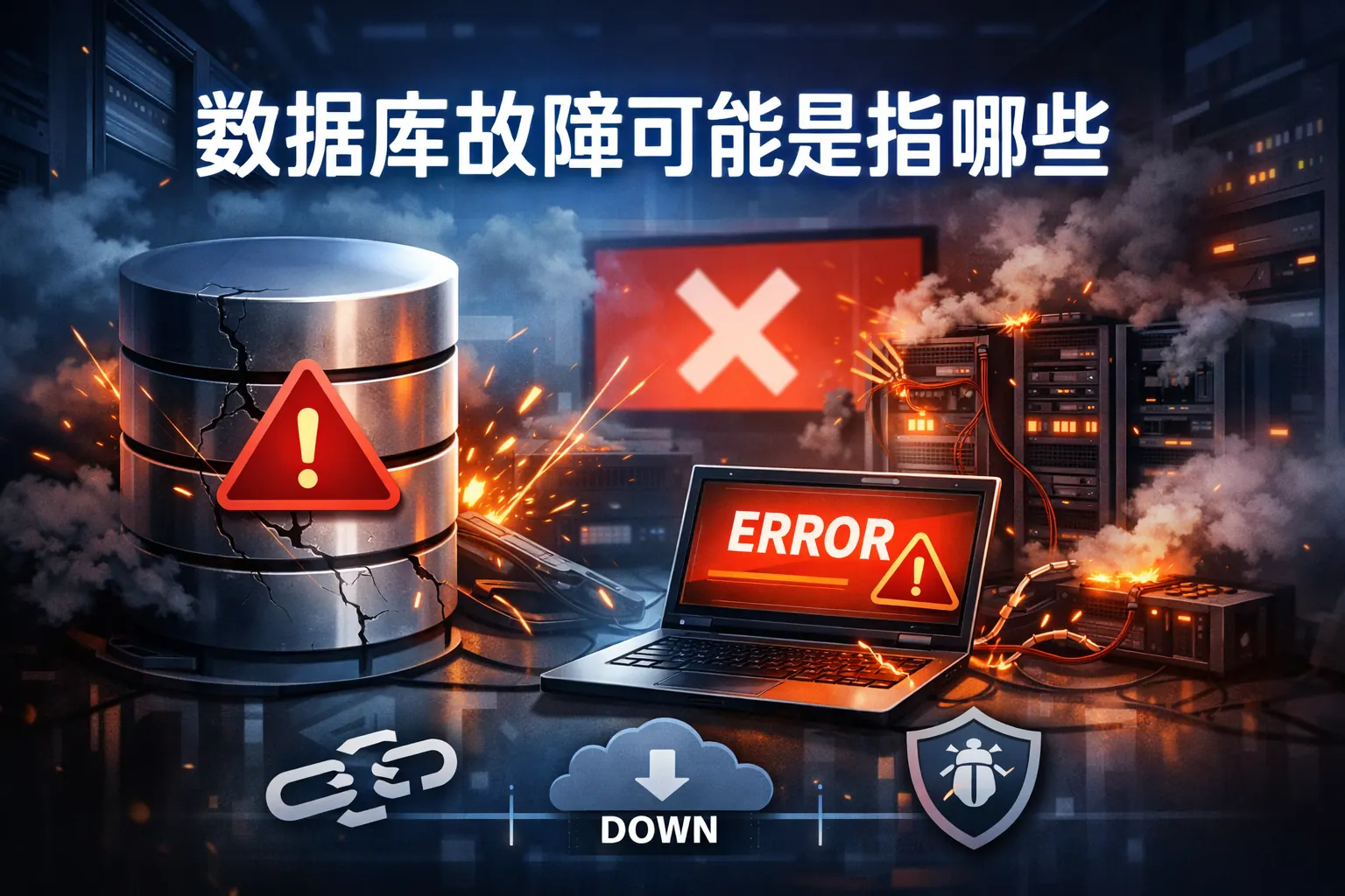 数据库故障可能是指哪些