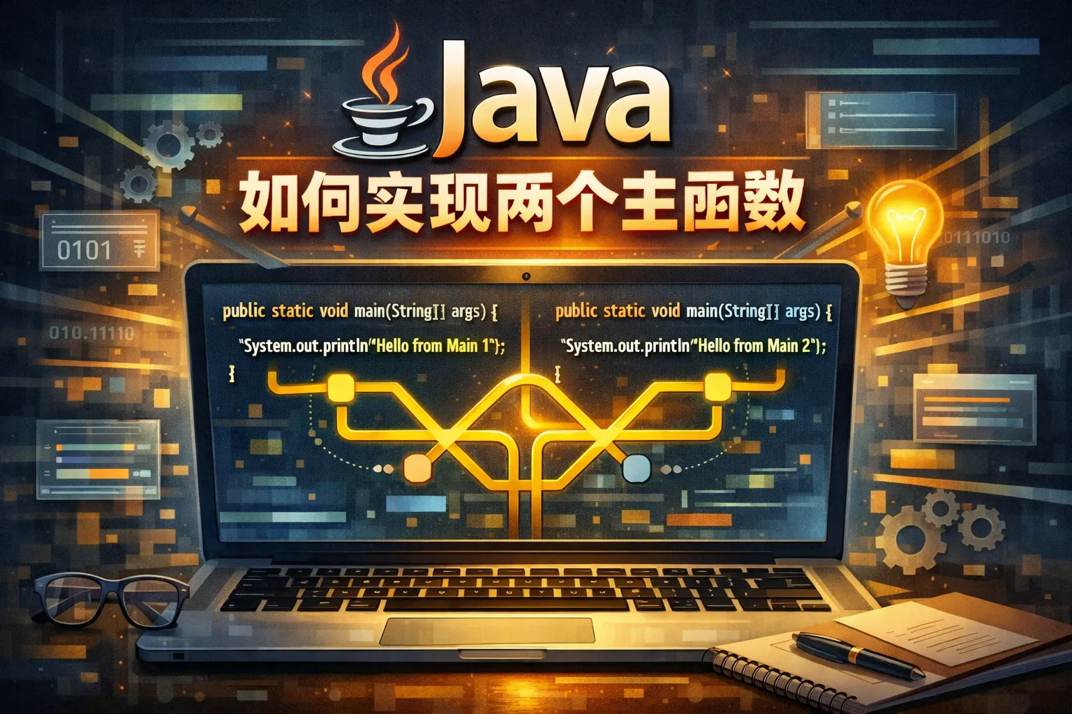 Java如何实现两个主函数