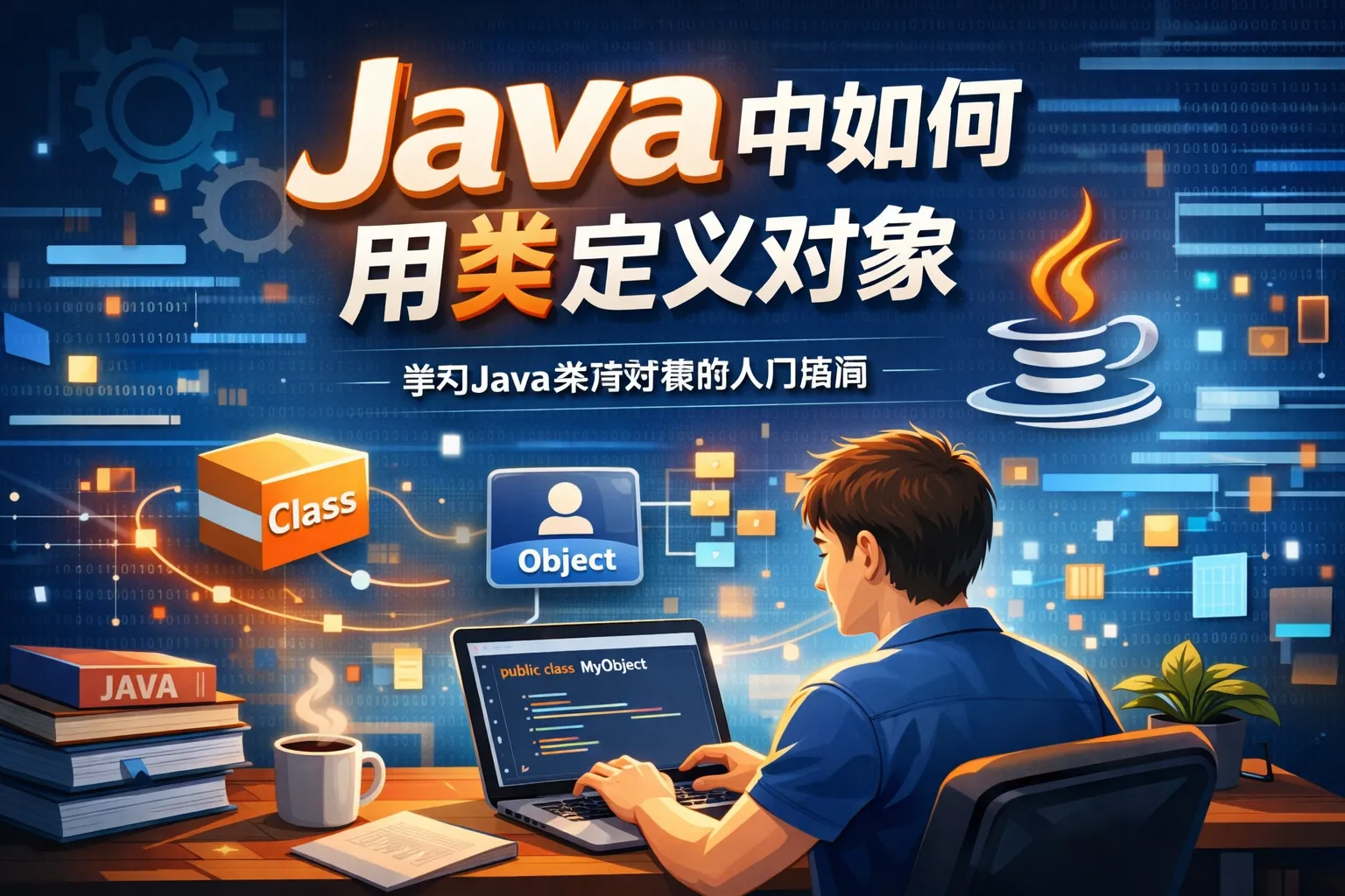 java中如何用类定义对象