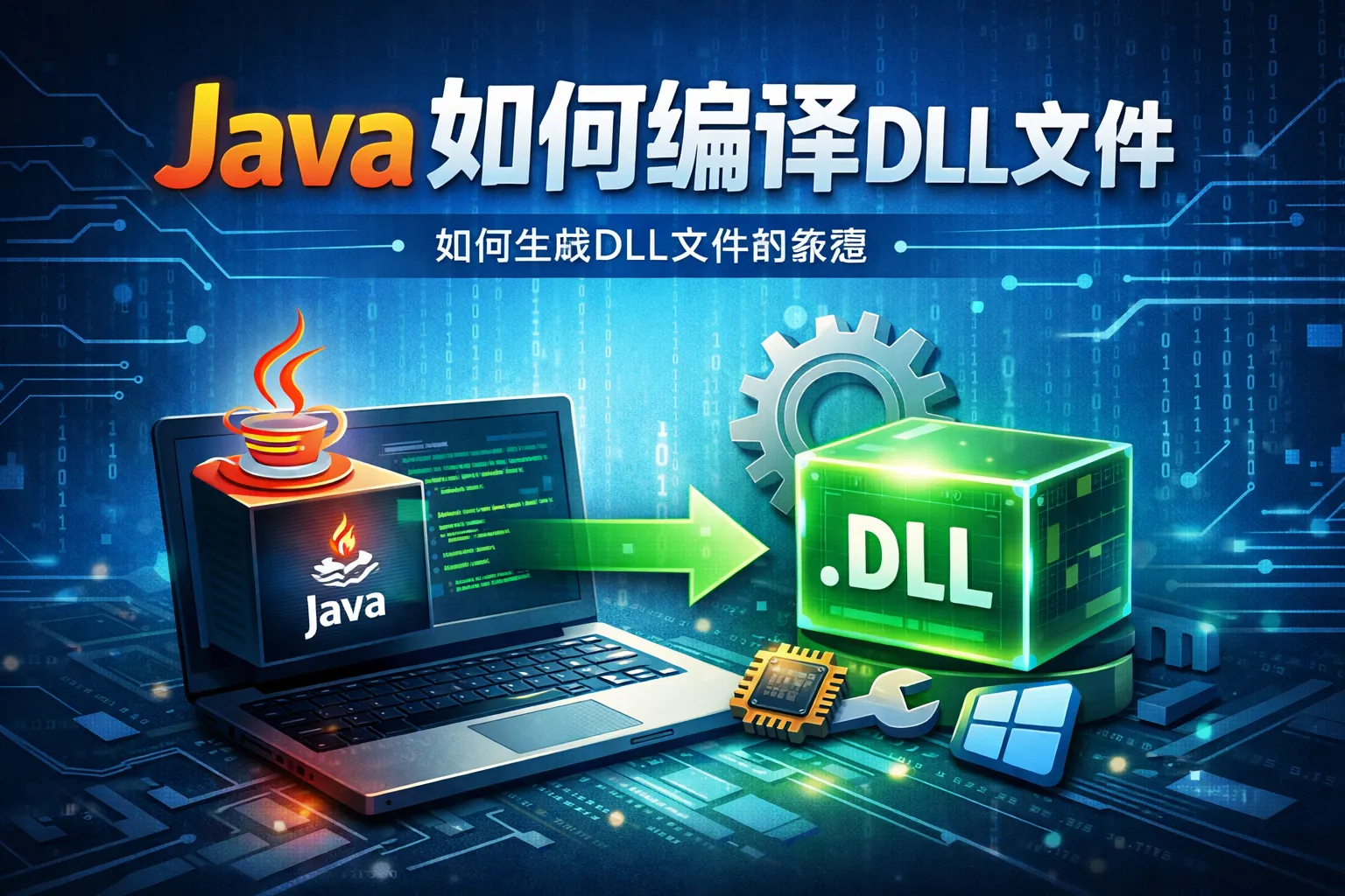 java如何编译dll文件