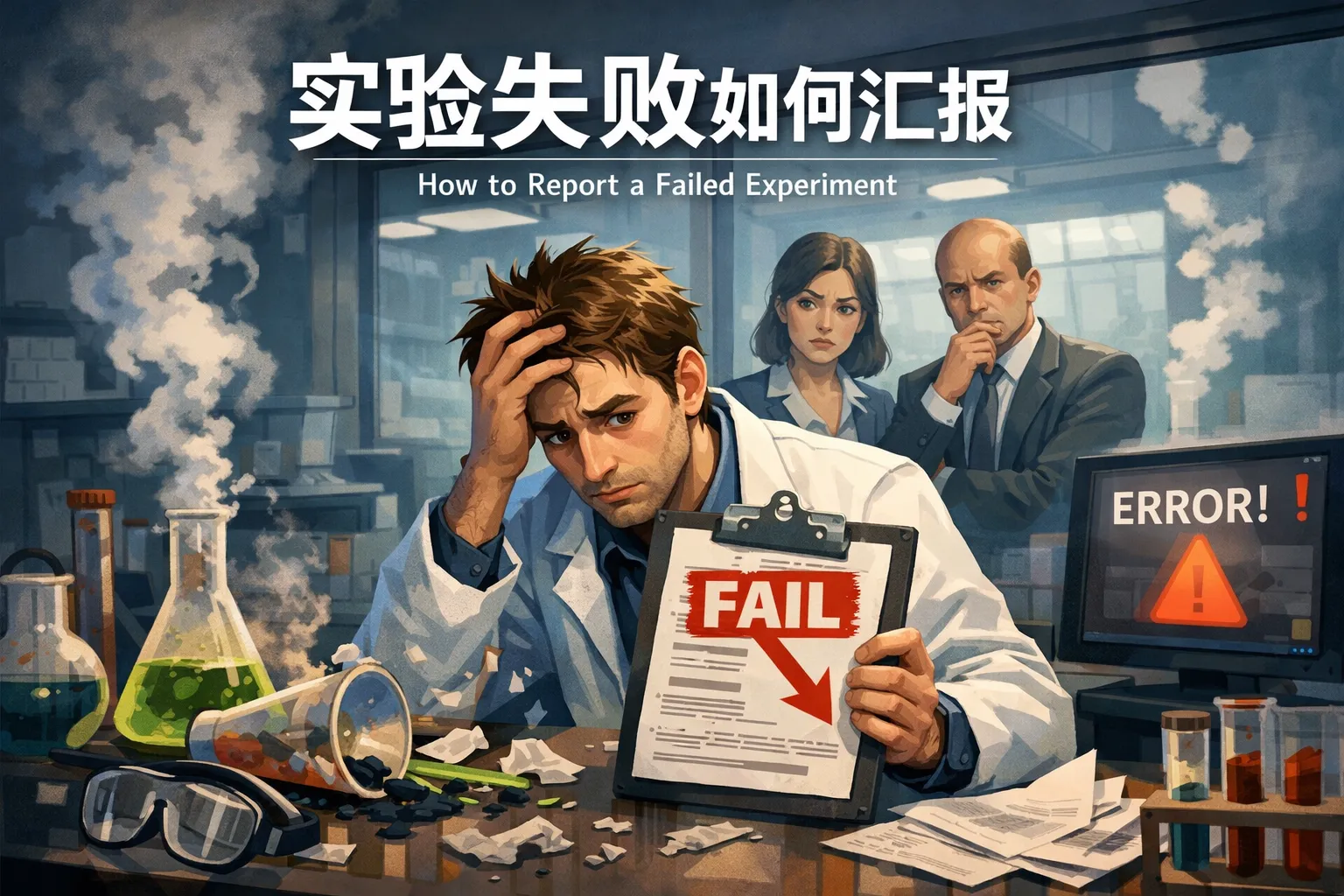 实验失败如何汇报