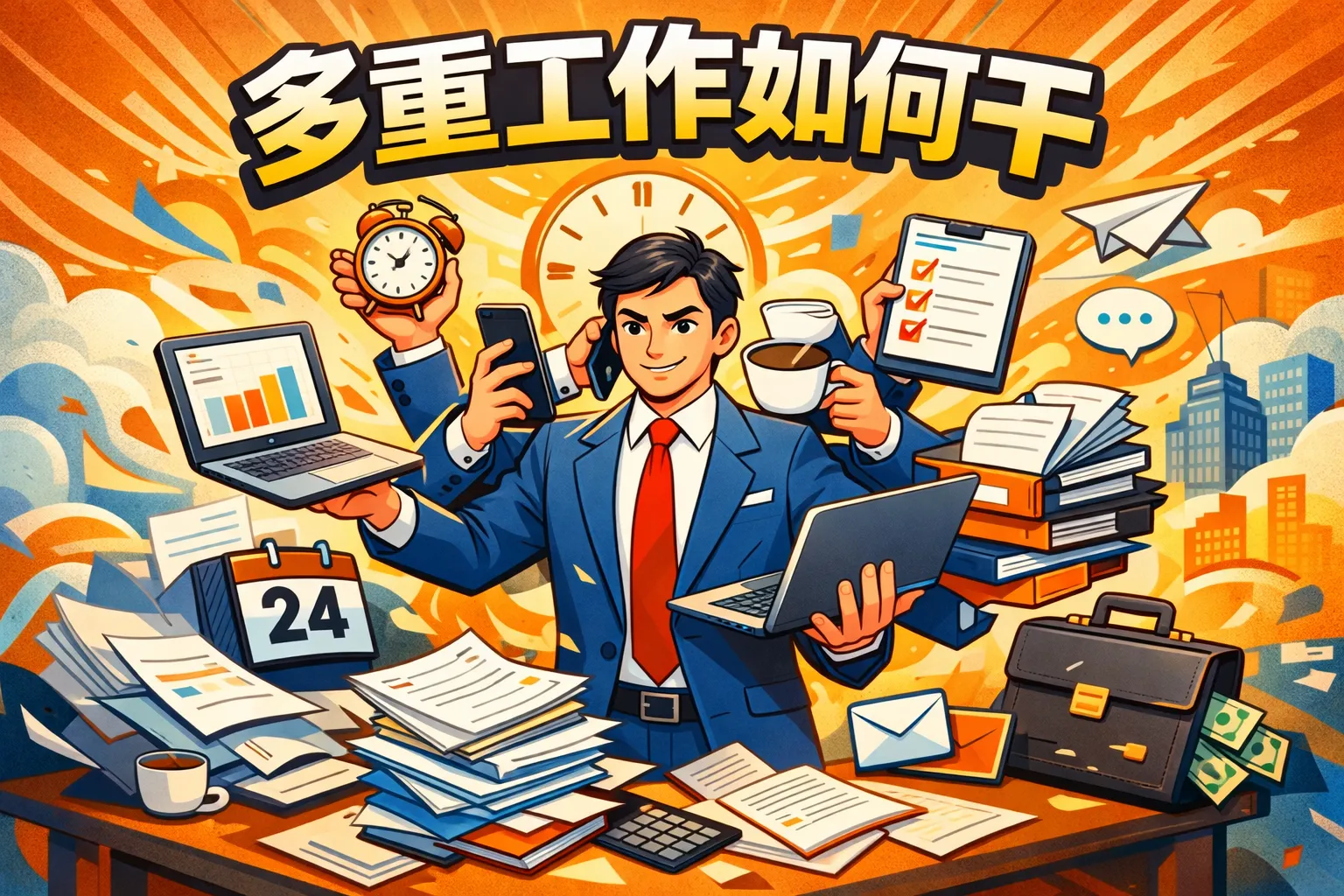 多重工作如何干