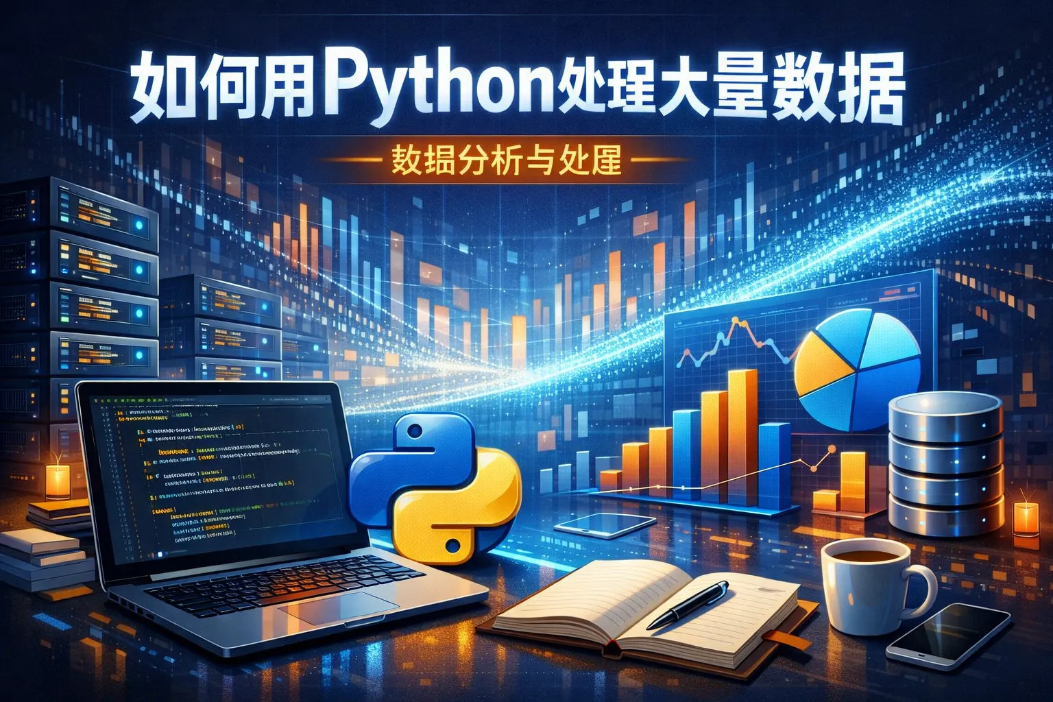如何用python处理大量数据