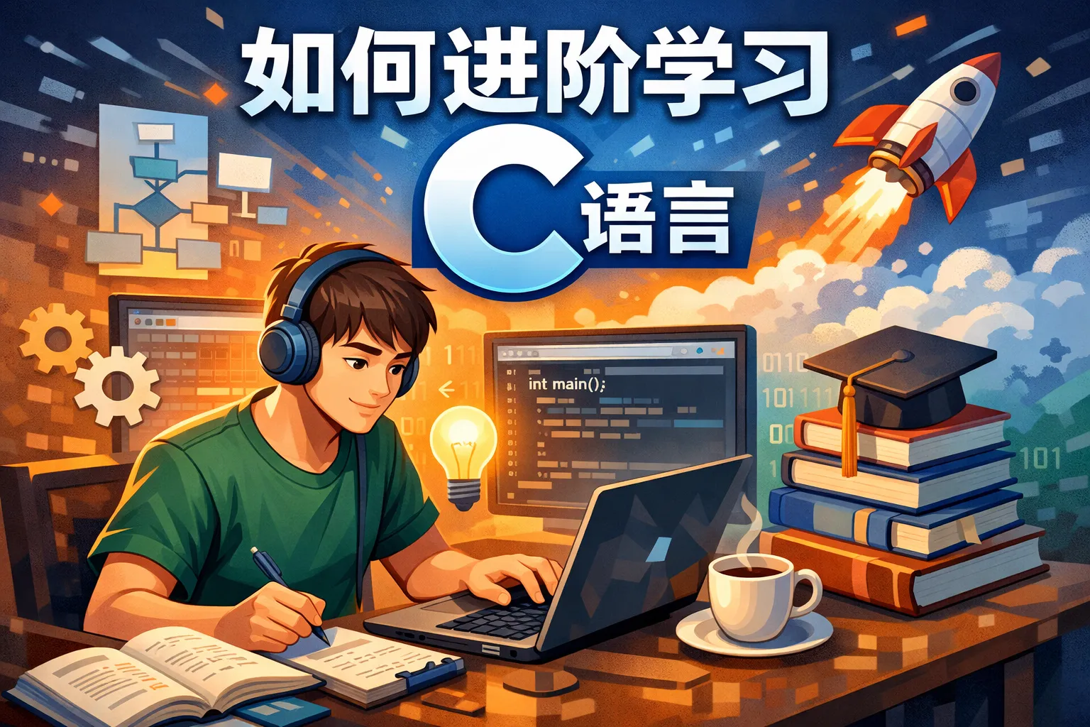 如何进阶学习c语言