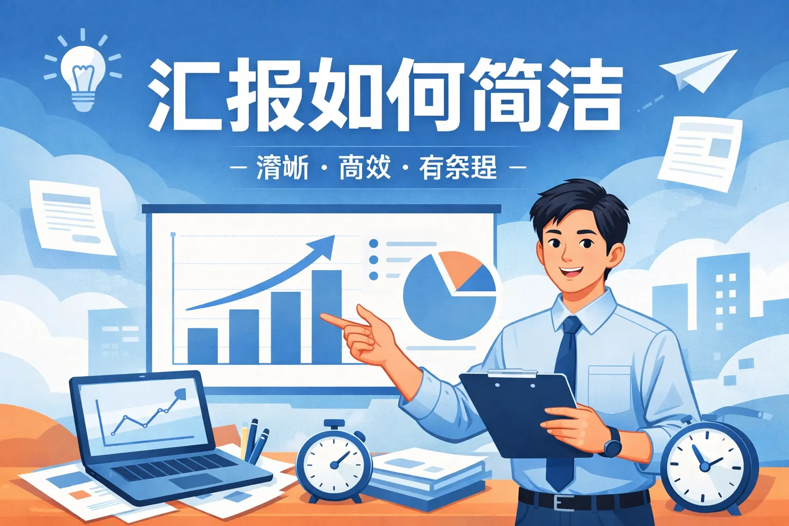 汇报如何简洁