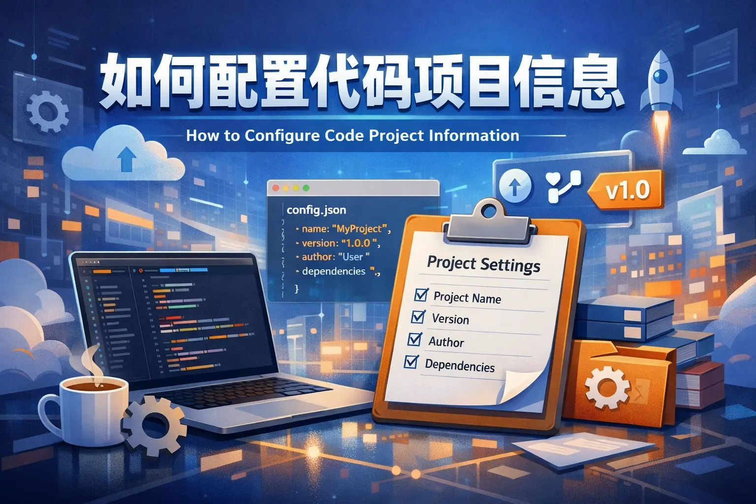 如何配置代码项目信息