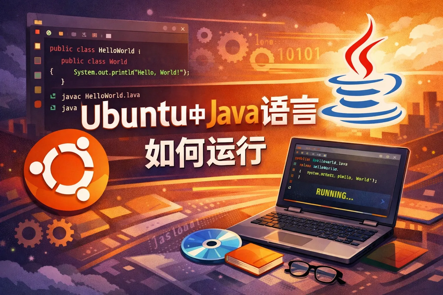 ubuntu中java语言如何运行