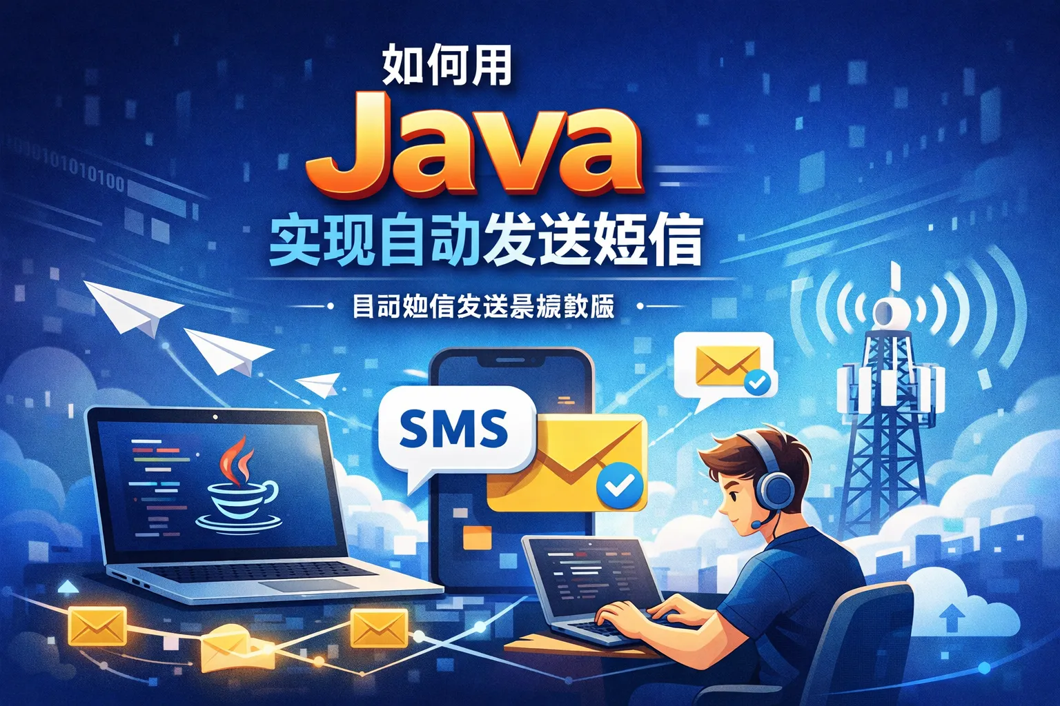 如何用java实现自动发送短信