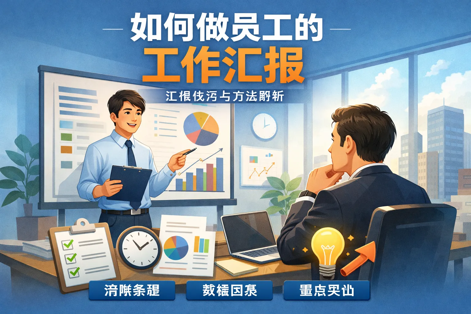 如何做员工的工作汇报