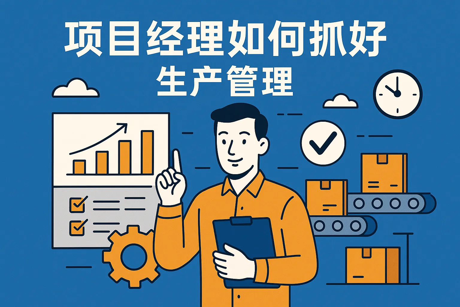 项目经理如何抓好生产管理
