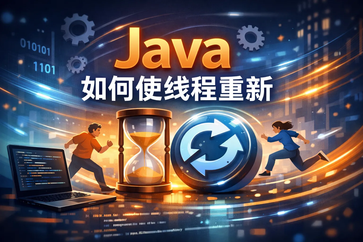 Java如何使线程重新