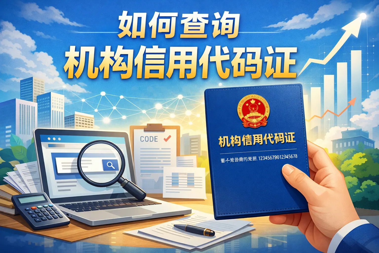 如何查询机构信用代码证