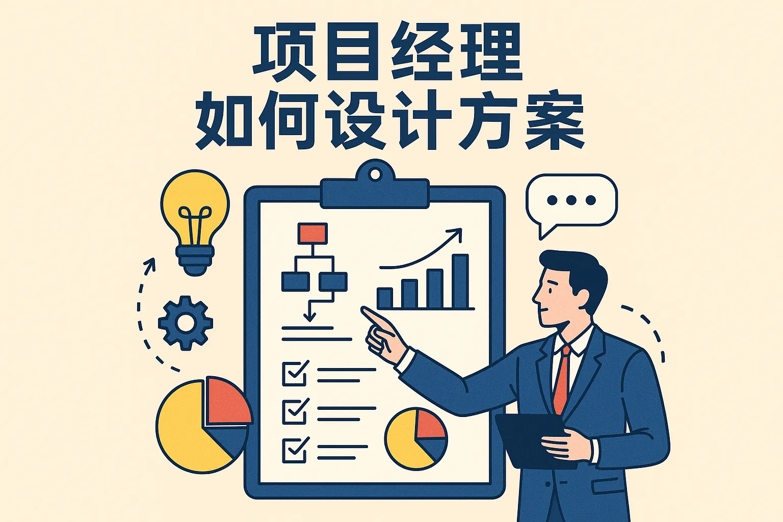 项目经理如何设计方案