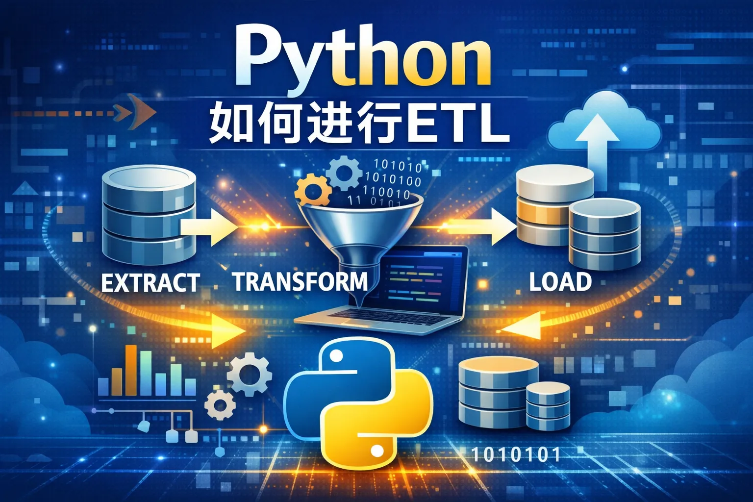 python 如何进行etl