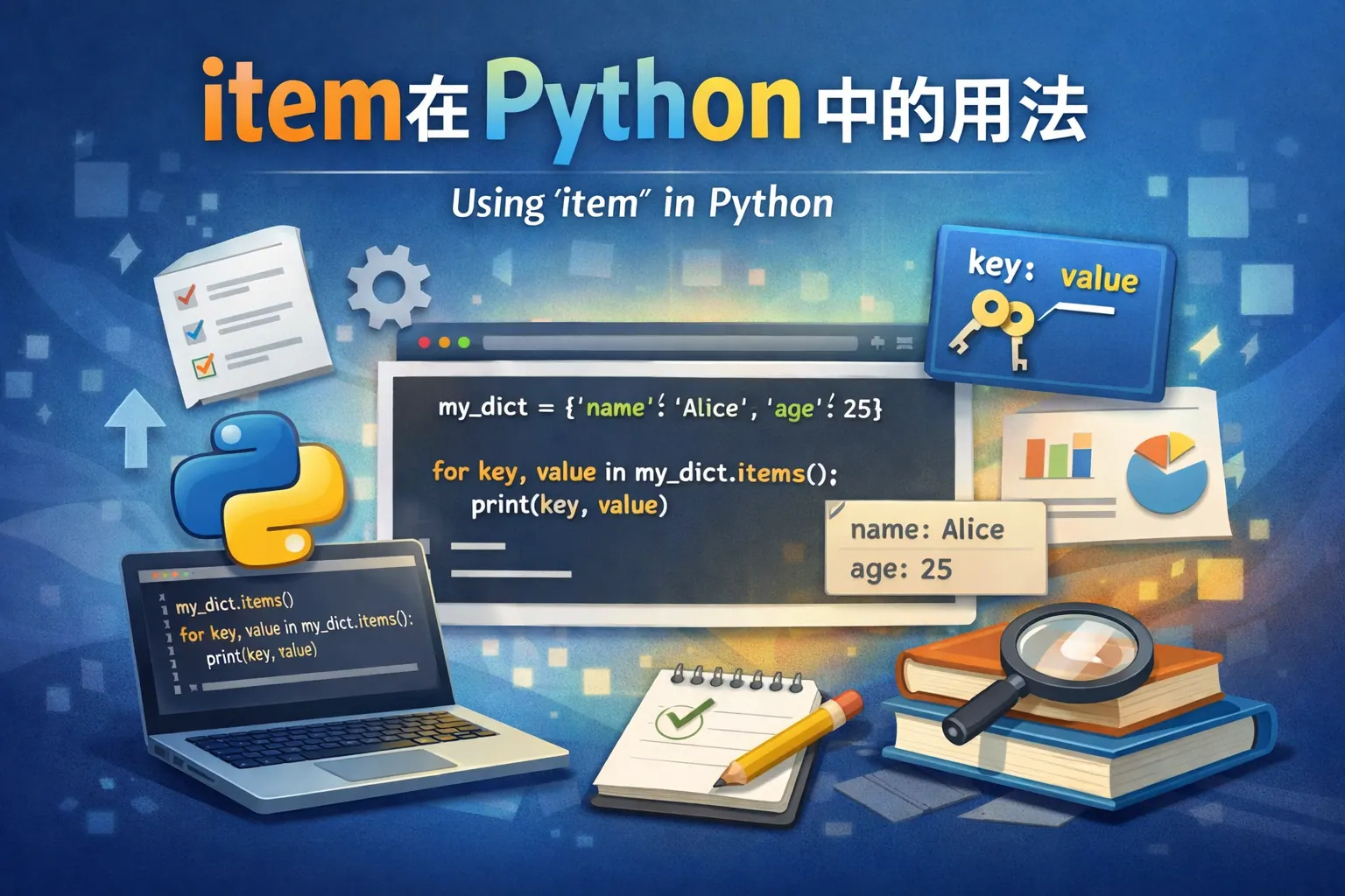 item在python中的用法
