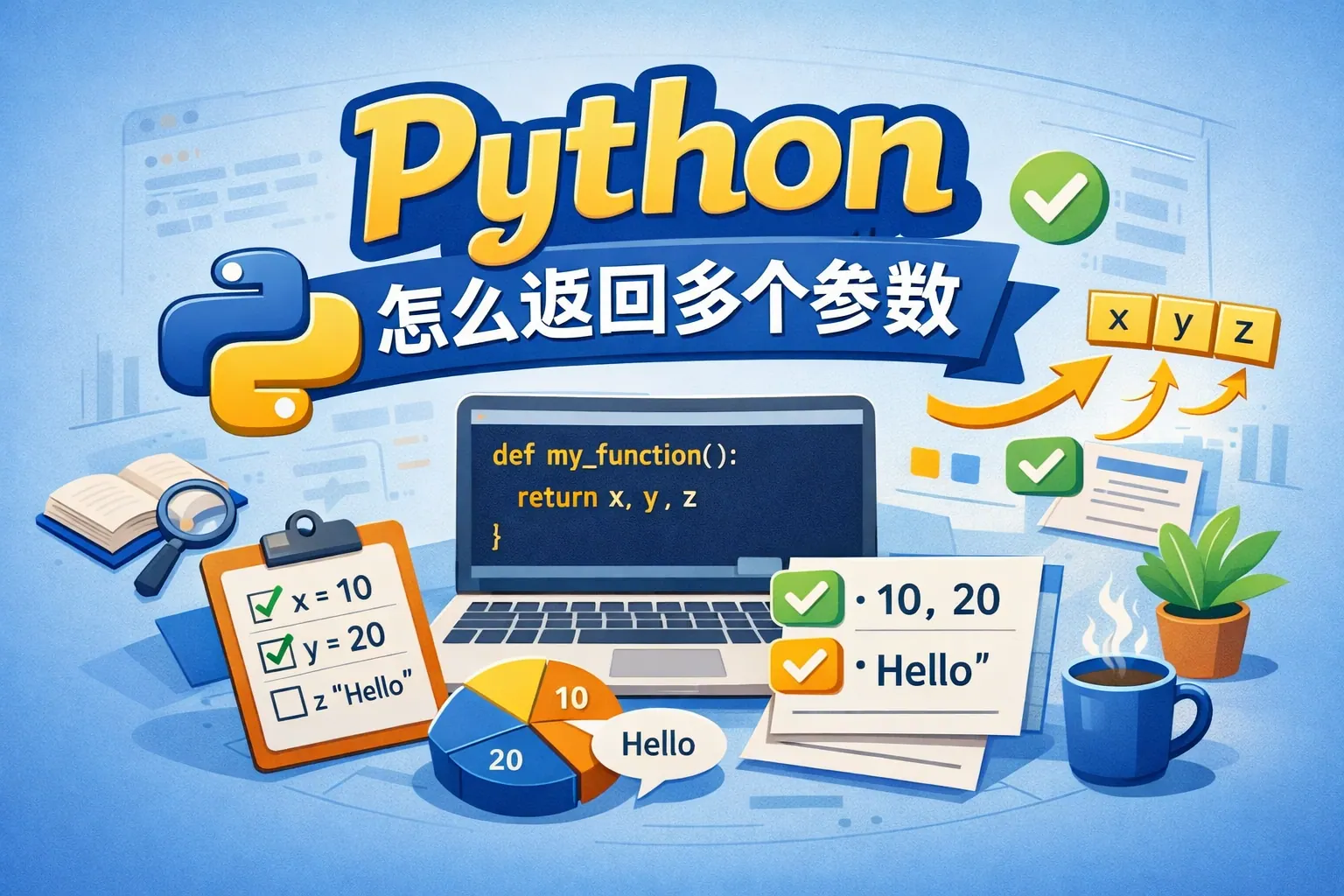 python 怎么返回多个参数
