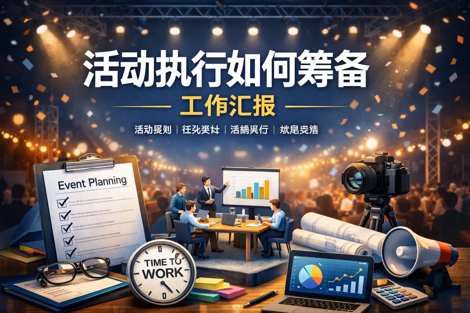 活动执行如何筹备工作汇报